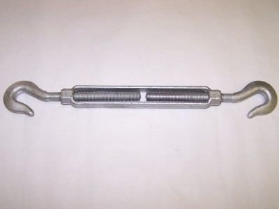 Hook/hook Turnbuckle-Galvanized (Import)