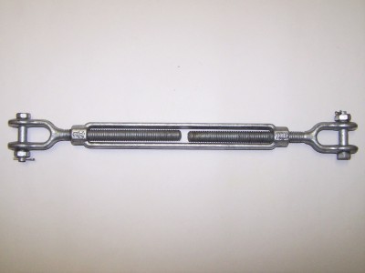 Jaw/jaw Turnbuckle-Galvanized (Import)