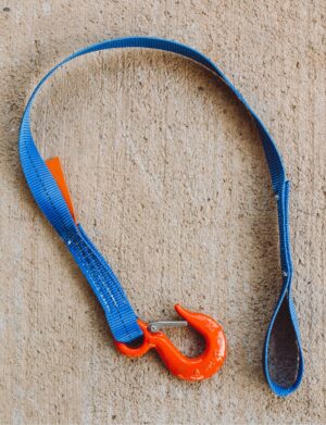 Heavy Duty Trailer Door Strap (Blue) 1" x 36" Rated 1500 lbs