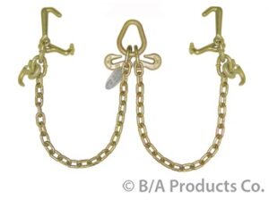 5/16" 2-leg V-bridle with Clusters