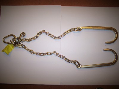 5/16" 2-leg V-bridle w/15" J-hooks - Image 2