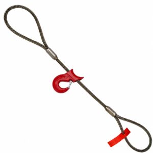 Loop/Loop w/Sliding Choker Hook (this item is custom made and is NOT returnable)
