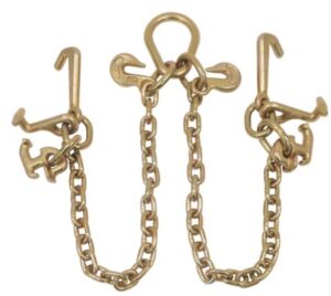 5/16" 2-leg V-bridle with Clusters