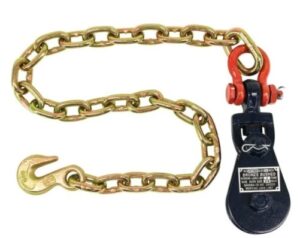 Snatch Blocks with Chain
