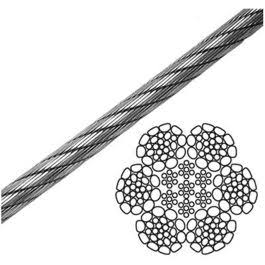 Power Swaged Wire Rope (this item is custom length and is NOT returnable)