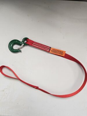Heavy Duty Trailer Door Strap (RED) 1" x 36" Rated 1500 lbs
