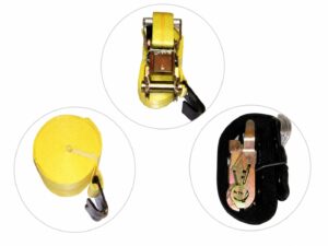 Heavy-Duty Ratchet Tie-Down Straps